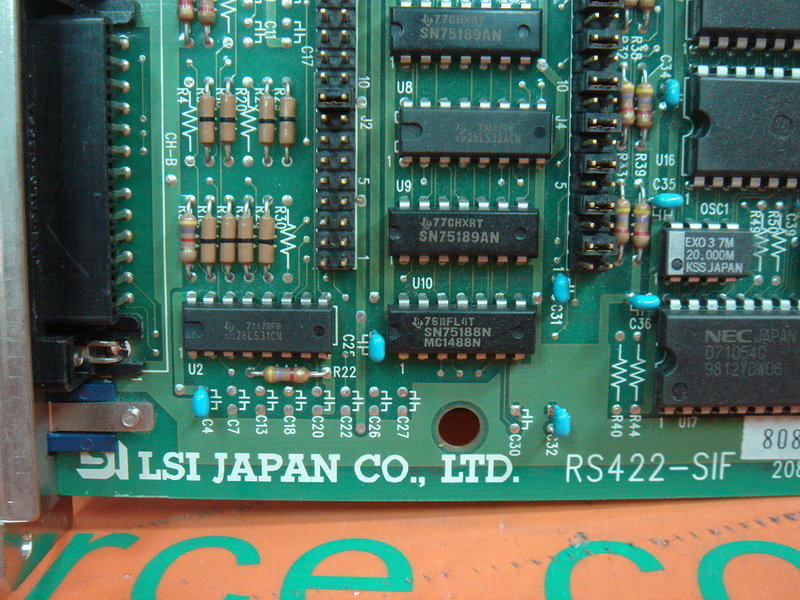LSI RS422SIF 裕益科技自動化設備可程式編碼器PLC分散式控制系統DCS